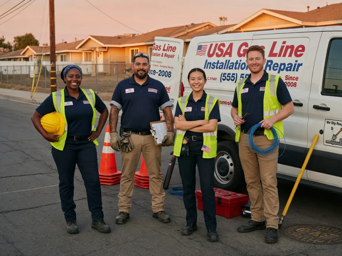 Gas Line Installation company in Powderhorn, CO